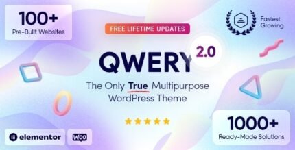 Qwery – Multi-Purpose Business WordPress & WooCommerce Theme