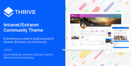 Thrive – Intranet/Extranet/Community WordPress Theme