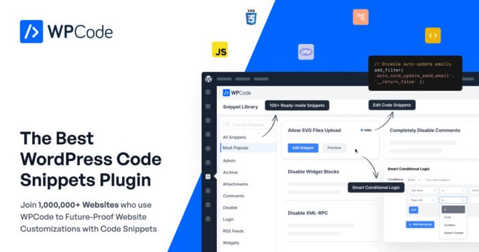 WPCode – The Best WordPress Code Snippets Plugin