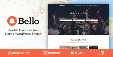 Bello – Directory & Listing WordPress Theme