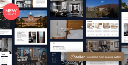 Hoteller | Hotel Booking WordPress