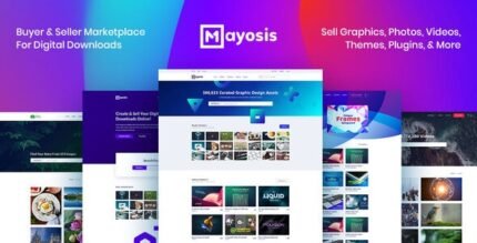 Mayosis – Digital Marketplace WordPress Theme