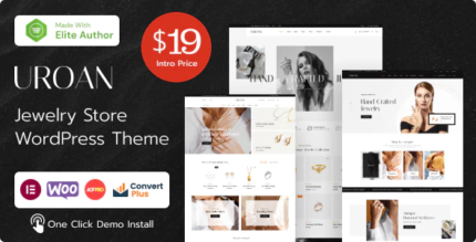 Uroan – Jewelry Store WordPress Theme