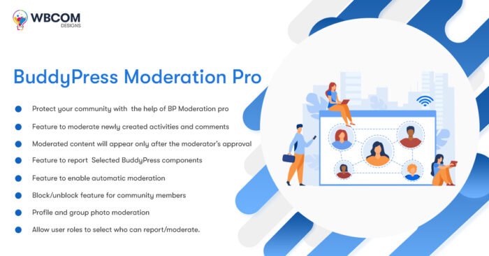 Wbcom Designs | BuddyPress Moderation Pro