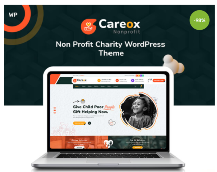 Careox – Non-profit WordPress theme