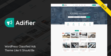 Adifier - Classified Ads WordPress Theme - GPL Market