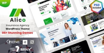 Alico - Insurance WordPress Theme - GPL Market