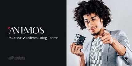 Anemos 2.4.5 - A Multiuse Blogging WordPress Theme - GPL Pugins Club