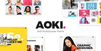 Aoki - Creative Design Agency Theme - GPL Market