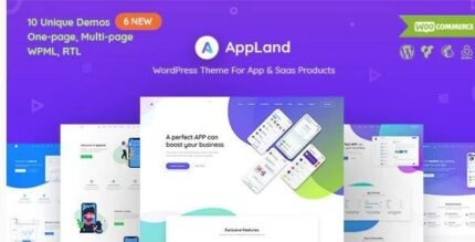 AppLand - WordPress Theme For App & Saas Products - GPL Market