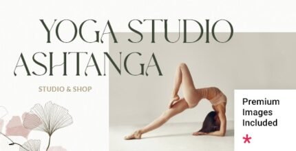 Ashtanga - Yoga Studio Theme - GPL Market