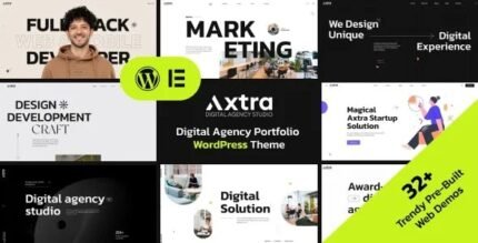 Axtra | Digital Agency Creative Portfolio Theme - GPL Market