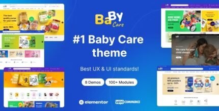 BabyCare - Kids Store WooCommerce WordPress Theme - GPL Market