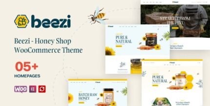 Beezi – Honey Shop WooCommerce Theme - GPL Market