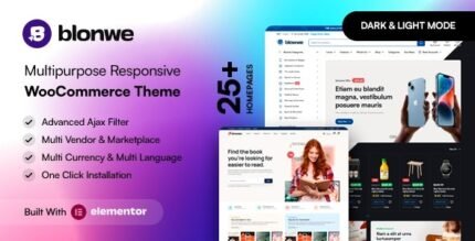 Blonwe - Multipurpose WooCommerce Theme - GPL Market