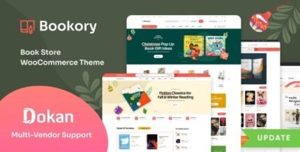 Bookory 2.2.2 – Book Store WooCommerce Theme