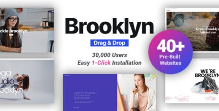 Brooklyn | Creative Multipurpose Responsive WordPress Theme - GPL Market