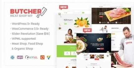 Butcher – Meat Shop WooCommerce WordPress Theme