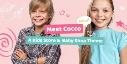 Cocco - Kids Store and Baby Shop Theme - GPL Market