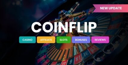 Coinflip - Casino Affiliate & Gambling WordPress Theme - GPL Market