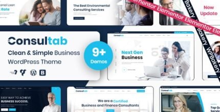 Consultab - Consulting Business & Finance WordPress Theme - GPL Market