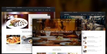 Cristiano | Restaurant WordPress Theme - GPL Market