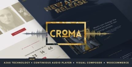 Croma - Music WordPress Theme with Ajax and Continuous Playback - GPL Market