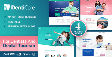 DentiCare – Medical, Dentist & Dental Clinic - GPL Market