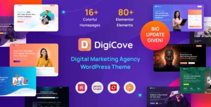 Digicove - Digital Marketing Agency WordPress Theme - GPL Market