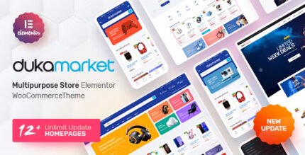 DukaMarket - Multipurpose WordPress Theme - GPL Market