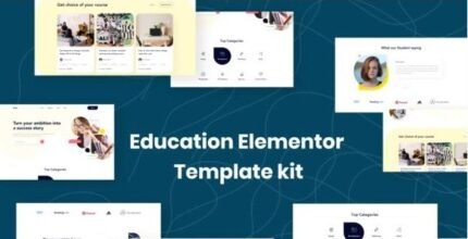 Edukit - Education Elementor Template Kit - GPL Market