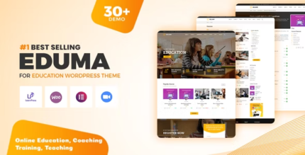 Eduma - Education WordPress Theme - GPL Market