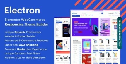 Electron - Elementor Electronics Store WooCommerce Theme - GPL Market