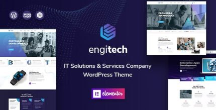 Engitech - IT Solutions & Services WordPress Theme - GPL Market