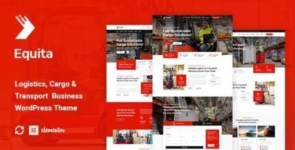 Equita - Logistics Cargo WordPress Theme - GPL Market