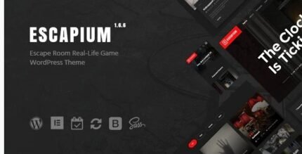 Escapium - Escape Room Game WordPress Theme - GPL Market