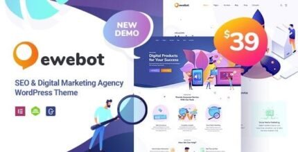 Ewebot 3.1.6 Marketing SEO Digital Agency - GPL Pugins Club