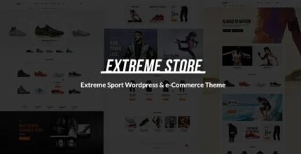 Extreme | Sports Clothing & Equipment Store WordPress Theme - GPL Market