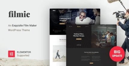 Filmic - Movie Studio & Film Maker WordPress Theme - GPL Market