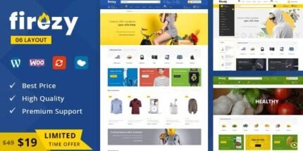 Firezy 3.3.0 - Multipurpose WooCommerce Theme - GPL Pugins Club