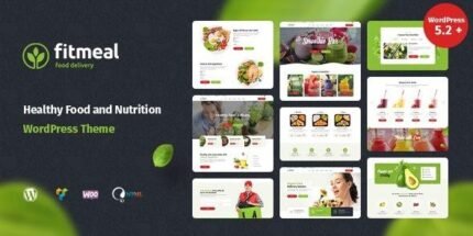 Fitmeal 1.2.5 – Organic Food Delivery and Healthy Nutrition WordPress Theme