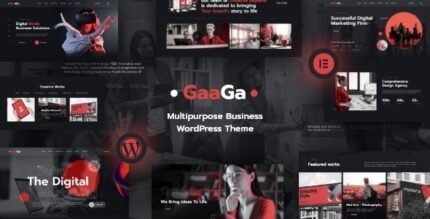 Gaaga - Creative Agency Theme - GPL Market