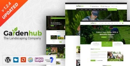 Garden HUB - Lawn & Landscaping WordPress Theme - GPL Market