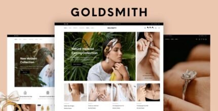 GoldSmith - Jewelry Store WooCommerce Elementor Theme - GPL Market