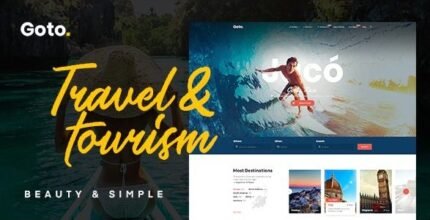 Goto - Tour & Travel WordPress Theme - GPL Market