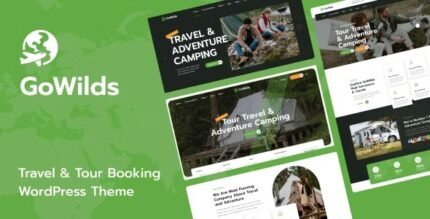 Gowilds 1.1.5 - Travel & Tour Booking WordPress Theme - GPL Pugins Club