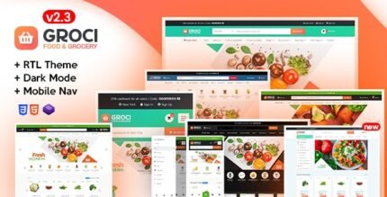 Groci - Organic Food and Grocery Market WordPress Theme - GPL Market