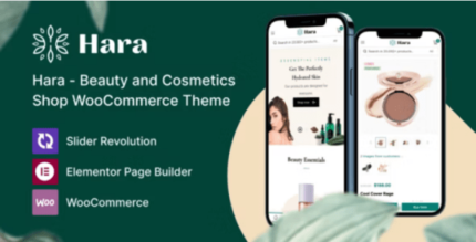 Hara - Beauty and Cosmetics Shop WooCommerce Theme - GPL Market