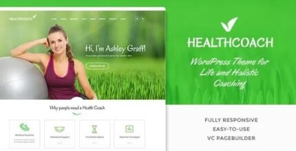 Health Coach - Personal Trainer WordPress theme by StyleMixThemes - GPL Market