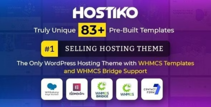 Hostiko WordPress WHMCS Hosting Theme - GPL Market